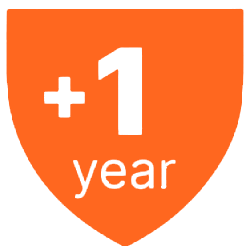 +1 ετος εγγύησης +6,90€